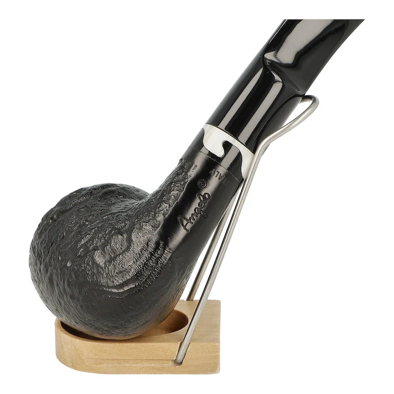 Dýmka Angelo Meerschaum III, black matt, ring, filtr 9mm