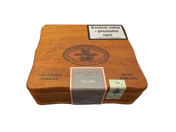 Doutníky Casa Turrent 1880 Oscuro Short Robusto, 10ks