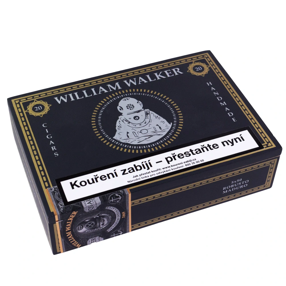 Doutníky William Walker Maduro Robusto, 1ks