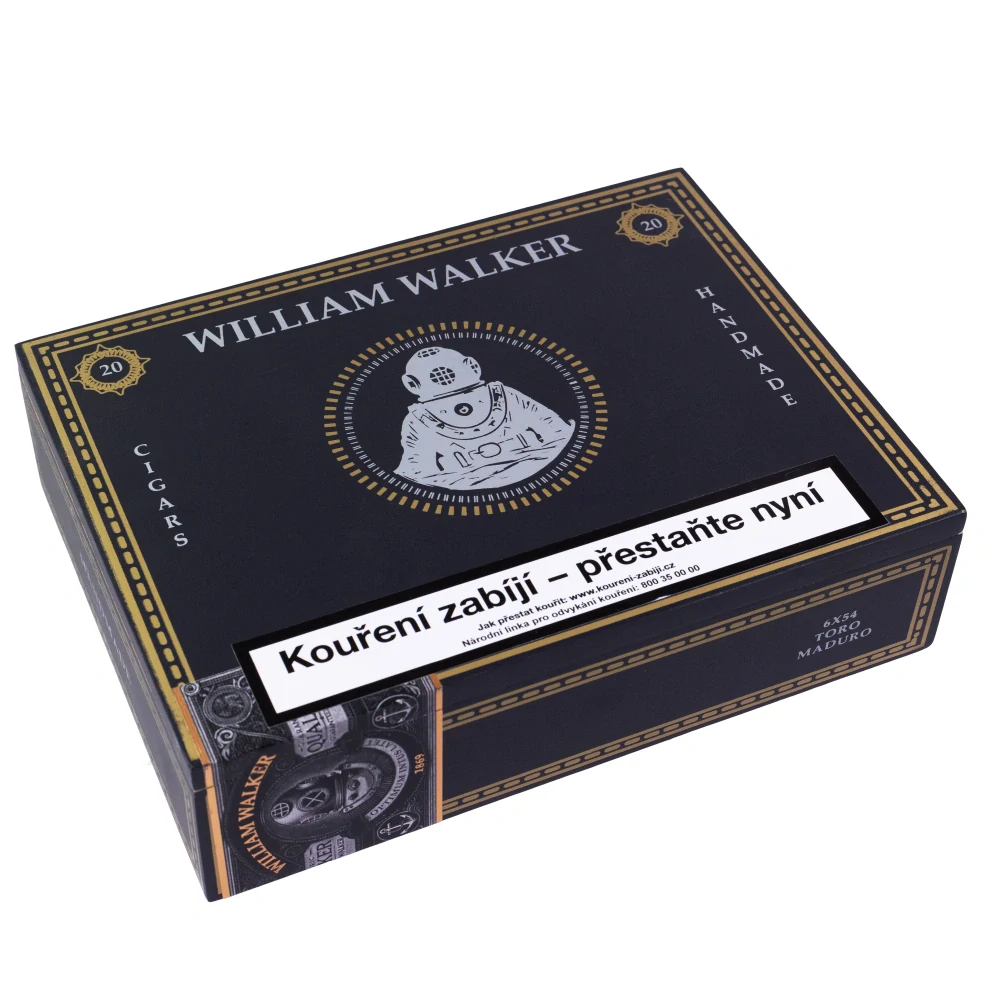 Doutníky William Walker Maduro Toro, 1ks