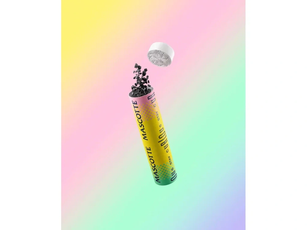 Cigaretové filtry Mascotte Bright Colors Active Filters 6 mm, 50ks