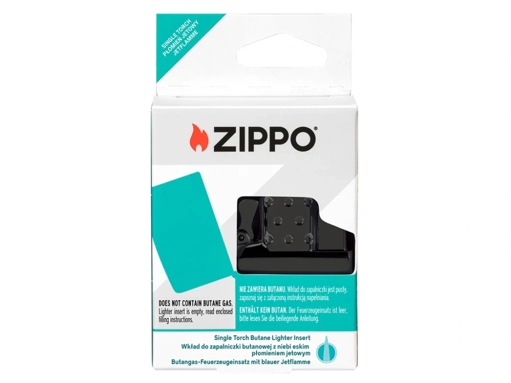 Zippo plynový insert do zapalovače černý, 1x Jet