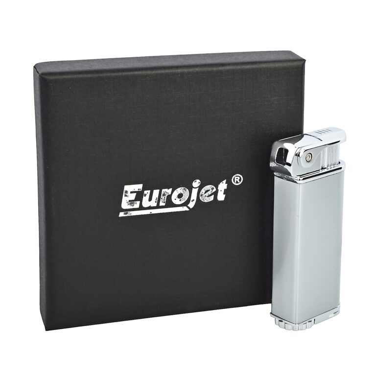 Dýmkový zapalovač Eurojet Smart, stříbrný