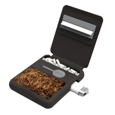 Pouzdro na tabák ToBOX Rubber touch, šedá