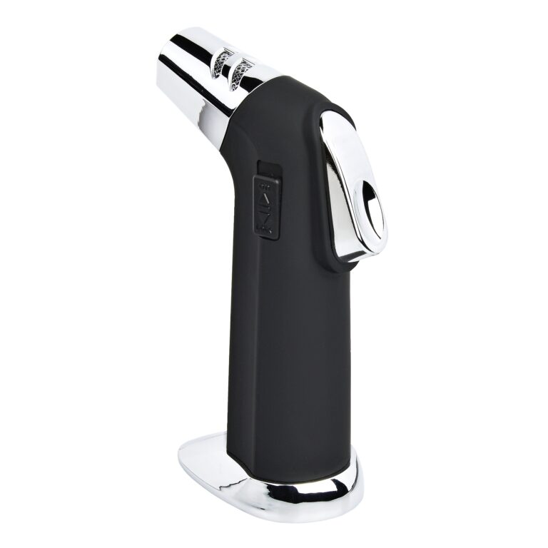 Stolní zapalovač Eurojet 2xjet TORCH černý