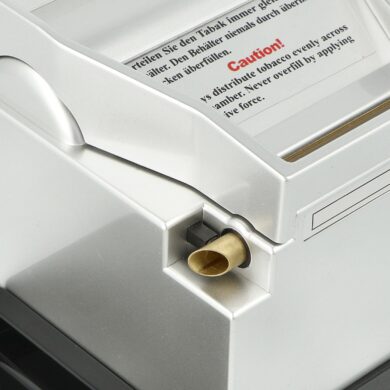 Elektrická plnička dutinek Powermatic II, stříbrná