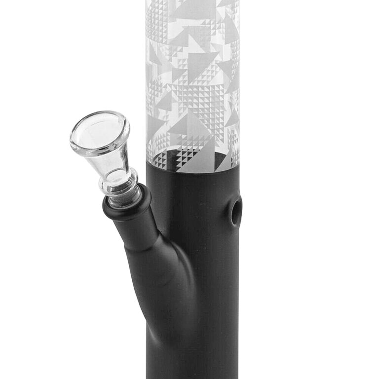 Glasbong Greenline, černý 35cm