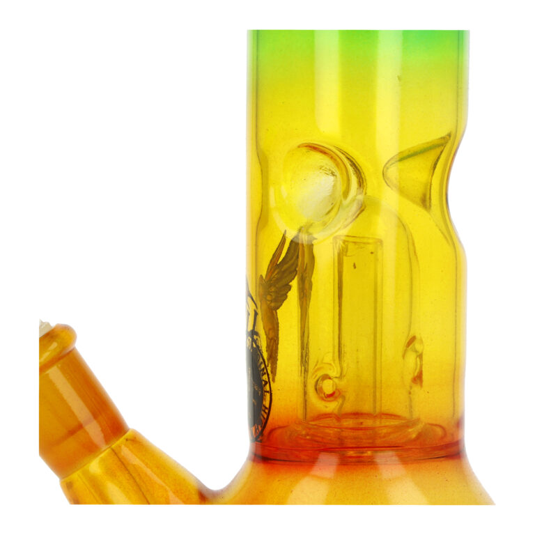 Skleněný bong s perkolací Color, 20cm