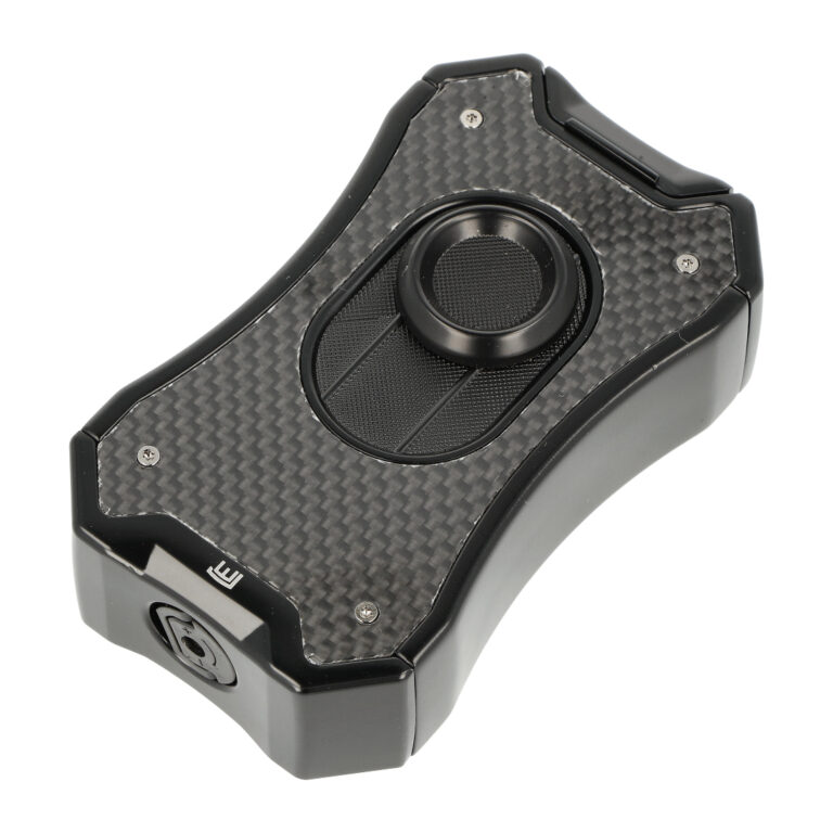 Doutníkový zapalovač Winjet Gladiator 4xJet, black real carbon