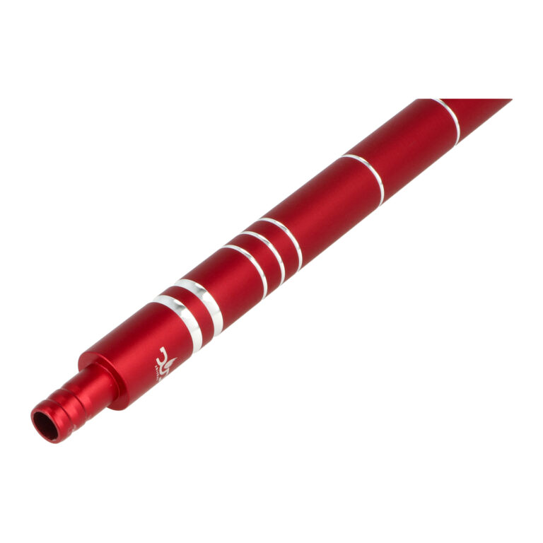Kovový náústek pro vodní dýmky DUD červený, 30cm