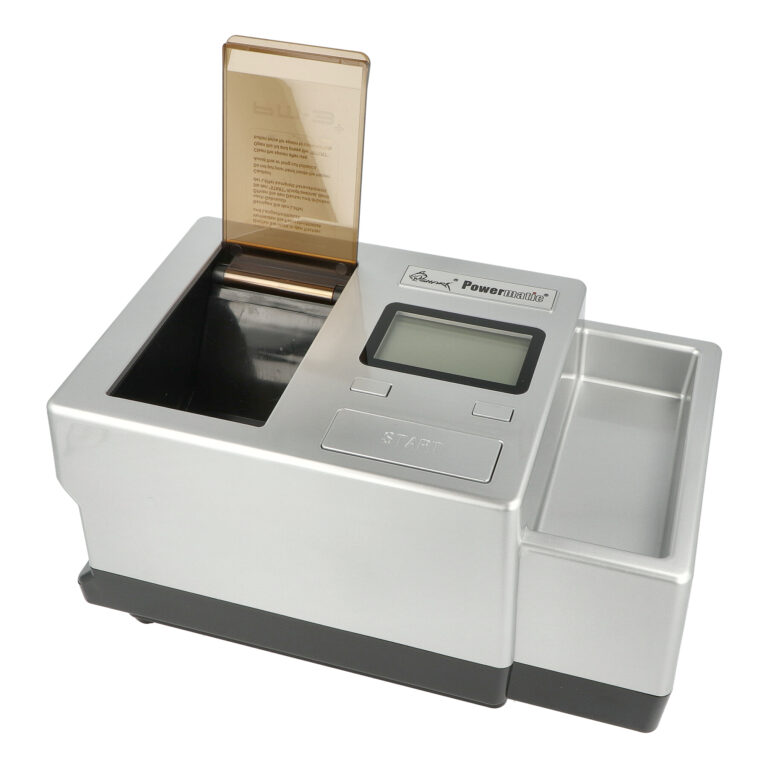 Elektrická plnička dutinek Powermatic III Plus, stříbrná