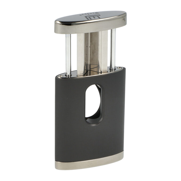 Doutníkový ořezávač Winjet černý, V-cut, 21mm