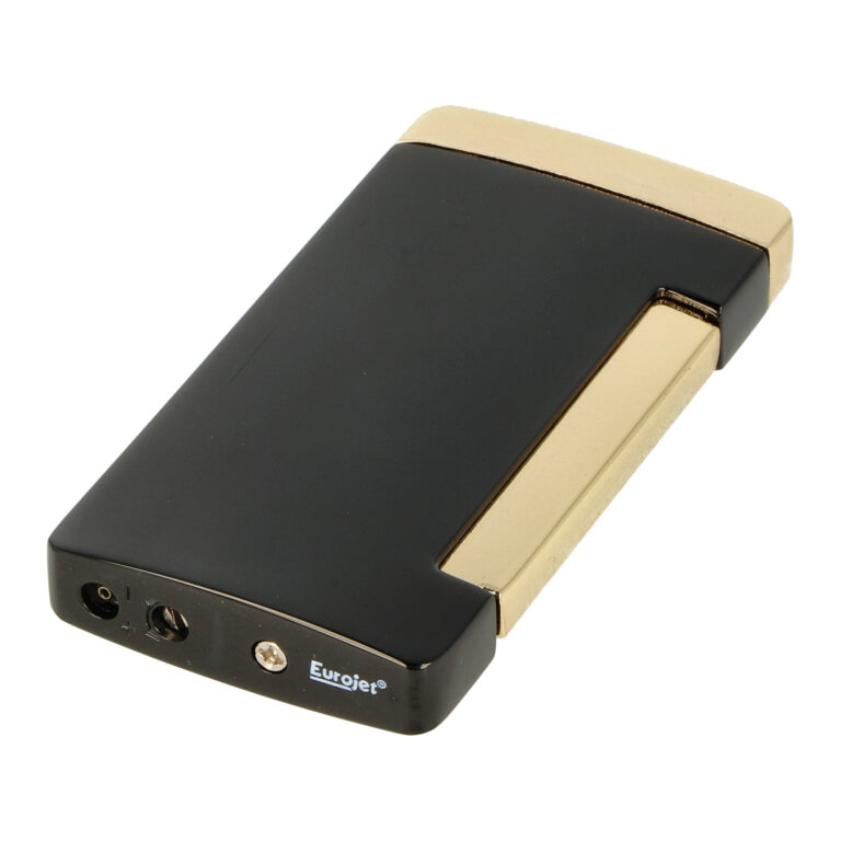 Tryskový zapalovač Eurojet Holm,black- gold