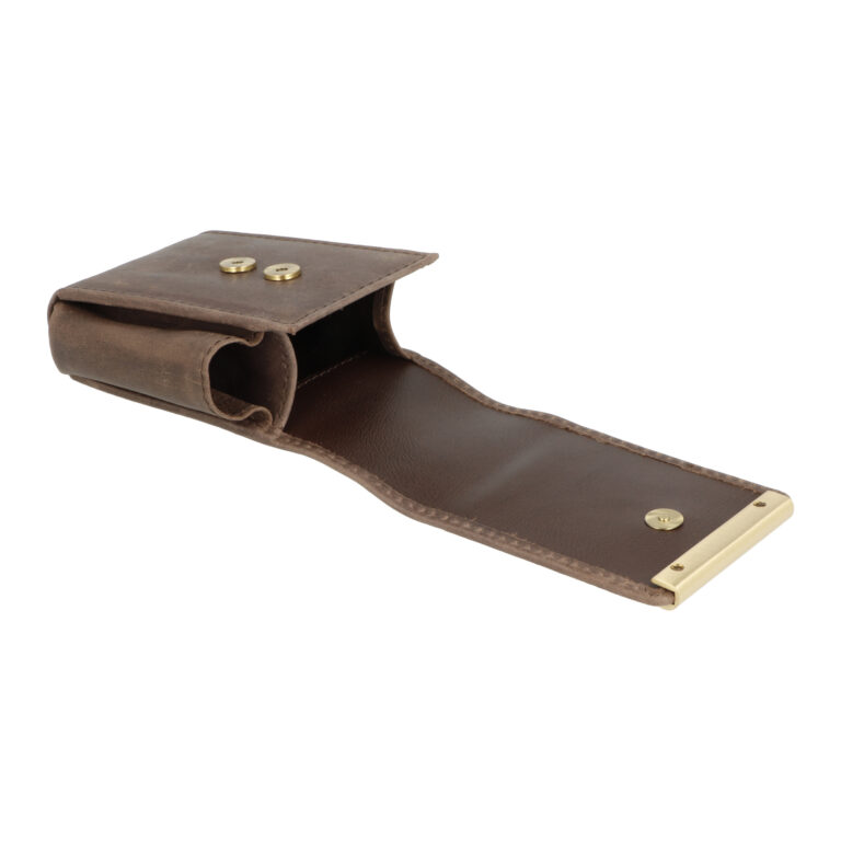 Pouzdro na cigarety Faro Leather 85/100mm, hnědé