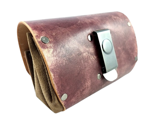 Pouzdro na dvě dýmky - kůže MV leather