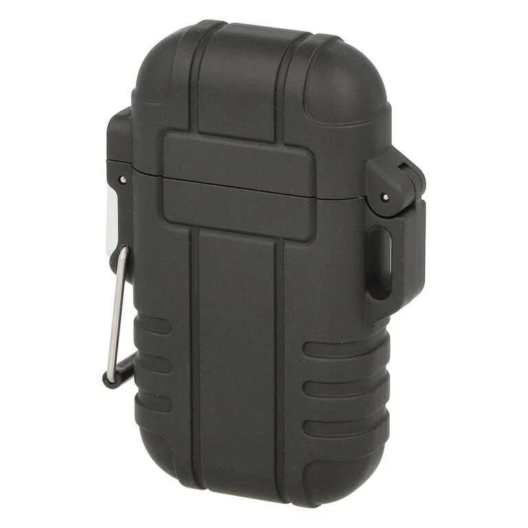 Tryskový zapalovač Eurojet Toft, rubbered, black 