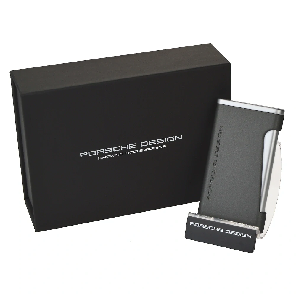 Tryskový zapalovač Porsche Design P3641, šedý