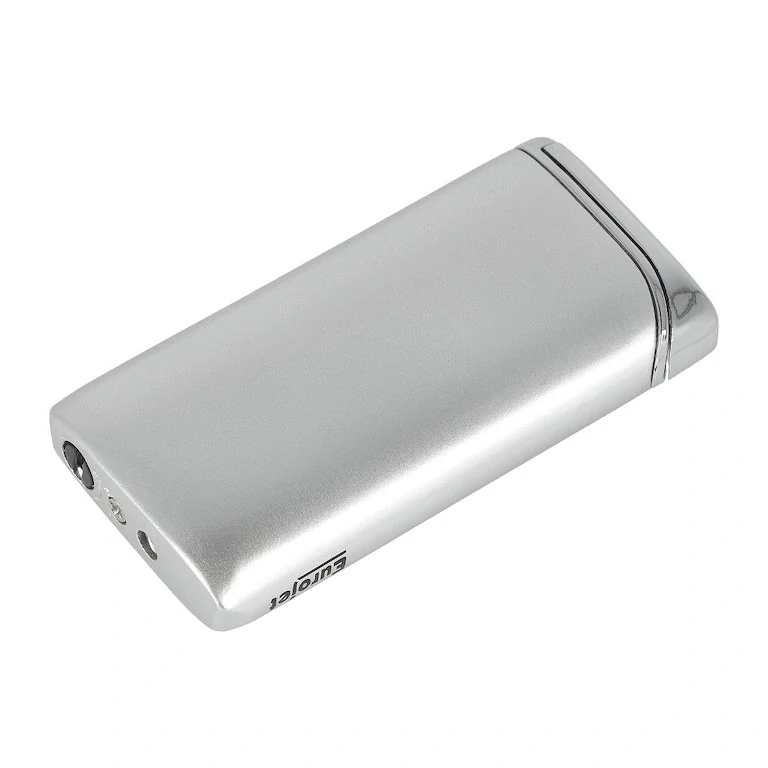 Zapalovač Eurojet Turbo Thin stříbrný