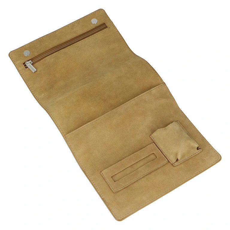 Zippo cestovní pouzdro, kožené, světle hnědé