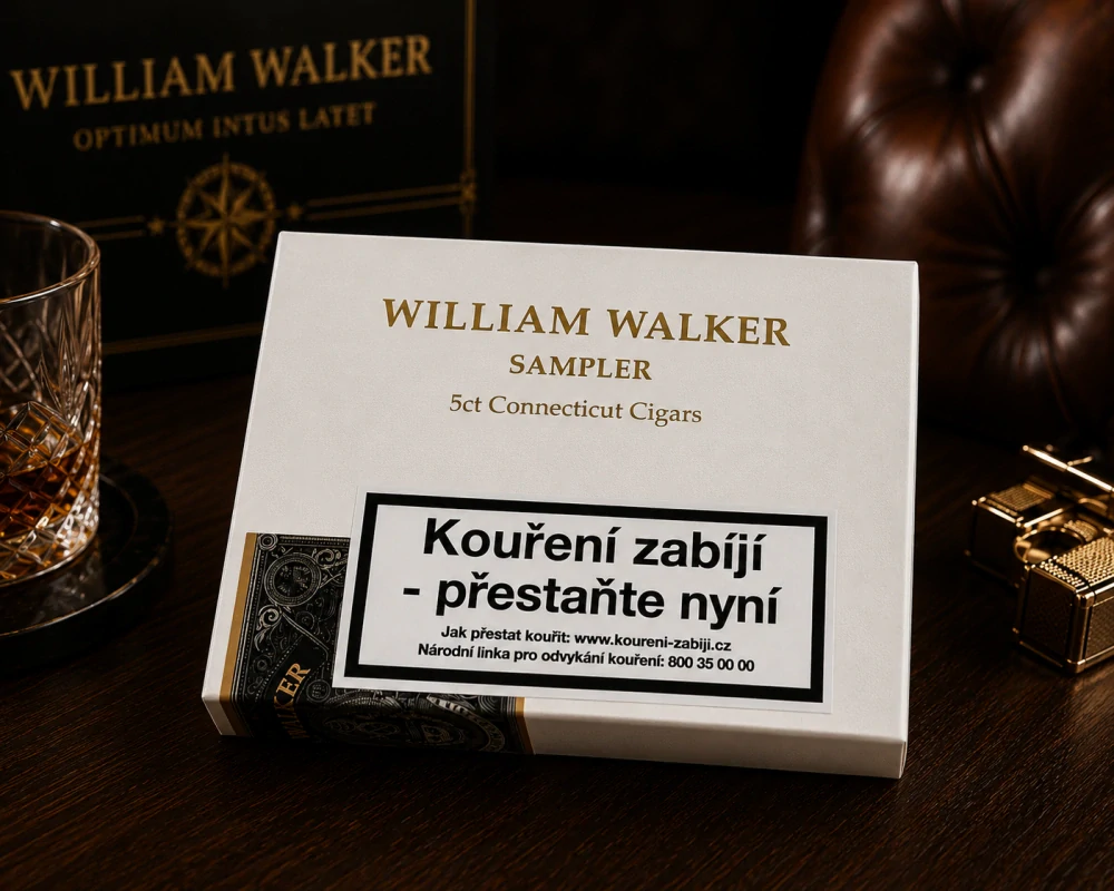 Doutníky William Walker Sampler Connecticut, 5ks