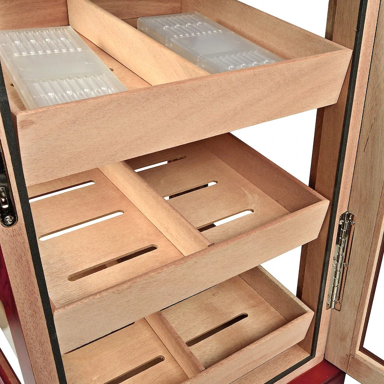 Humidor na doutníky Cabinet Gastro 150D, brown, 33x29x69cm