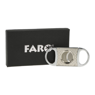 Doutníkový ořezávač Faro chrome, 25mm