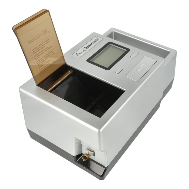 Elektrická plnička dutinek Powermatic III Plus, stříbrná
