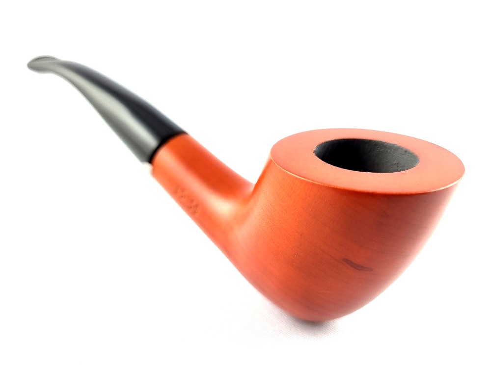 Dýmka z hruškového dřeva, oranžová  6558