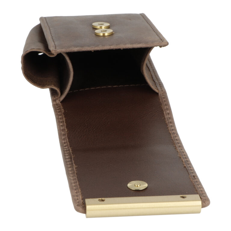 Pouzdro na cigarety Faro Leather 85/100mm, hnědé