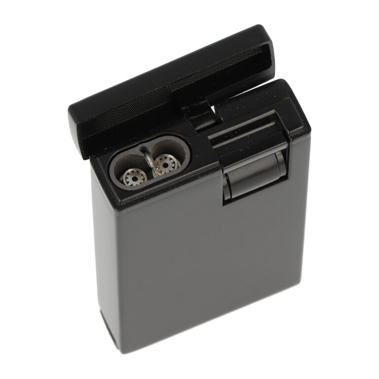 Doutníkový zapalovač Winjet Double Jet, black