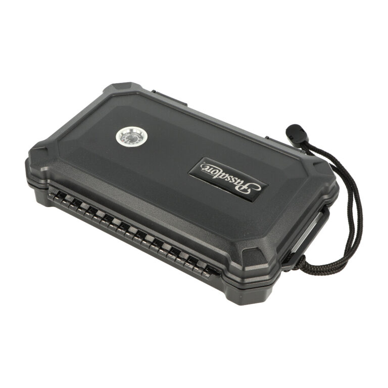 Humidor na doutníky Passatore cestovní plastový 5D, 24x15x5cm