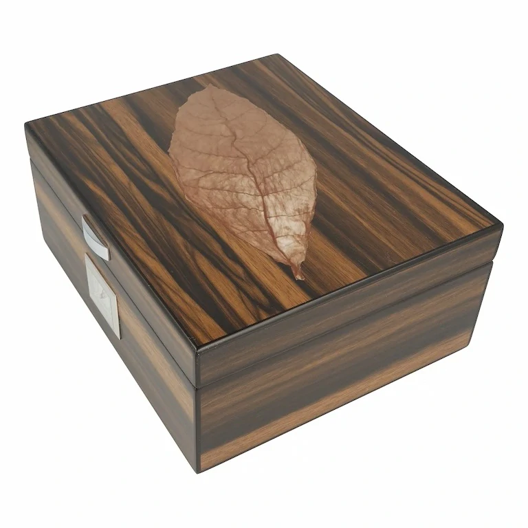 Humidor na doutníky Leaf 25D, 26x22x11cm