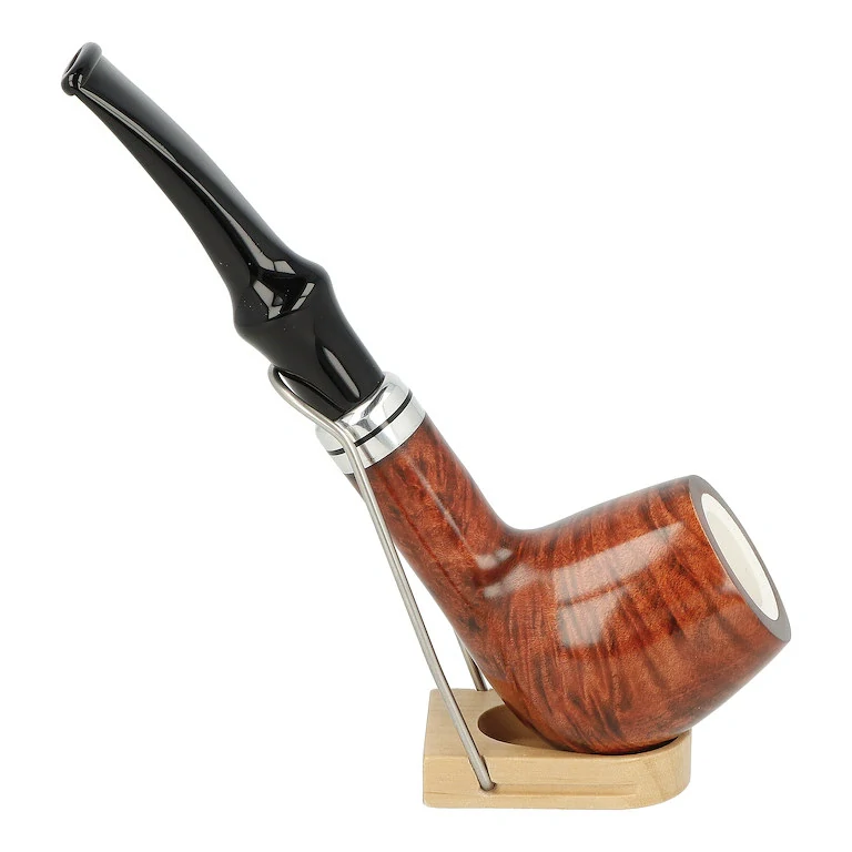 Dýmka Angelo Meerschaum s pouzdrem, filtr 9mm 300015