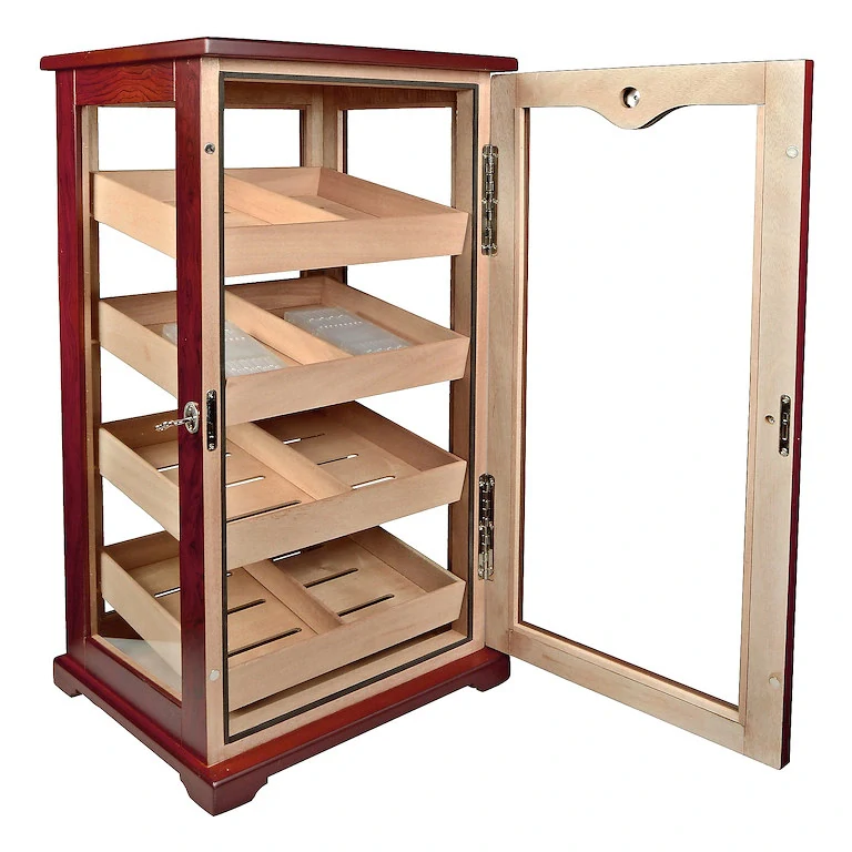 Humidor na doutníky Cabinet Gastro 150D, brown, 33x29x69cm