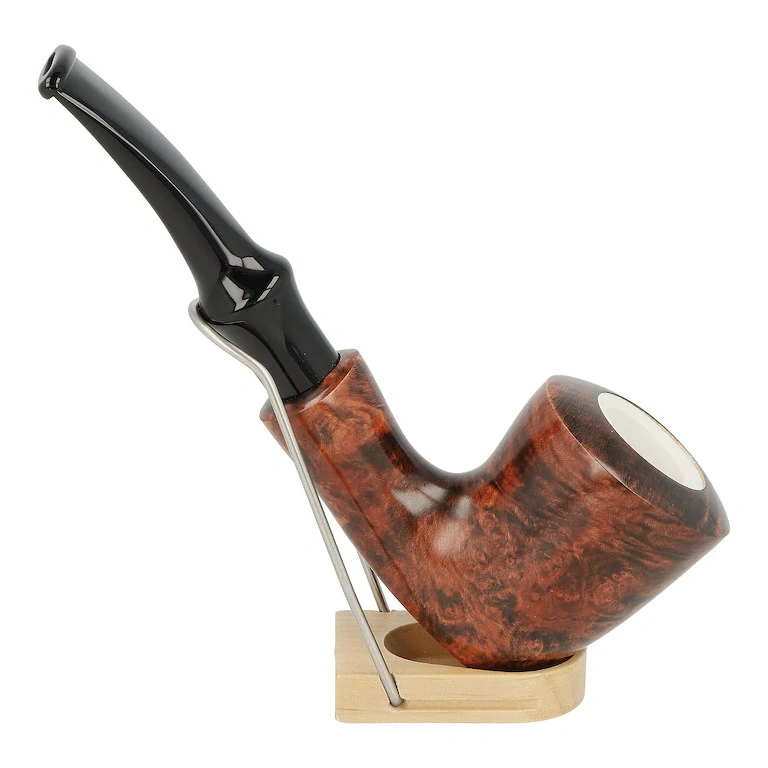 Dýmka Angelo Meerschaum Straight I, filtr 9mm