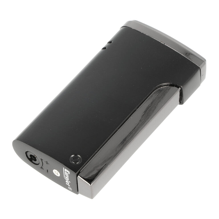 Tryskový zapalovač Eurojet Bratsk, černý