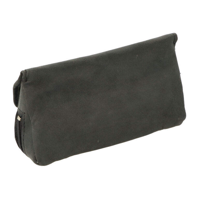 Pouzdro na 2 dýmky Angelo Goat Leather, tmavě šedé