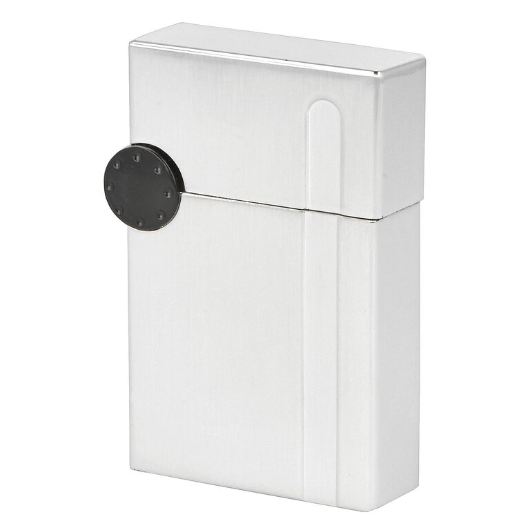 Doutníkový zapalovač Winjet Punch 2xjet, Brush chrome
