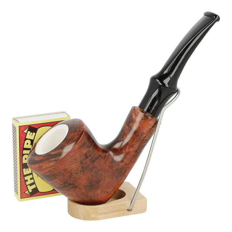 Dýmka Angelo Meerschaum Straight I, filtr 9mm