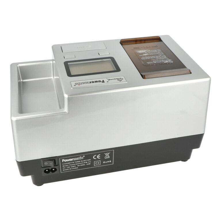 Elektrická plnička dutinek Powermatic III Plus, stříbrná