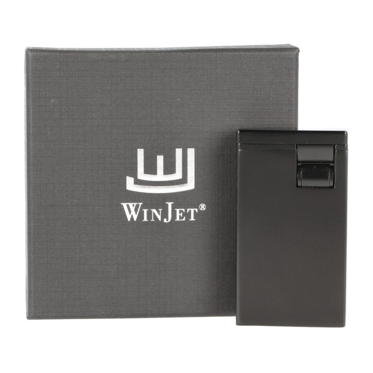 Doutníkový zapalovač Winjet Double Jet, black