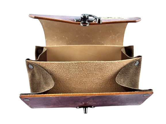 Pouzdro na dvě dýmky - kůže MV leather
