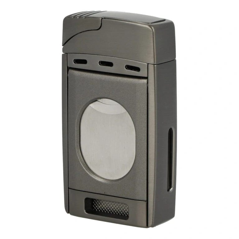 Doutníkový zapalovač Winjet Premium 2xjet, grey