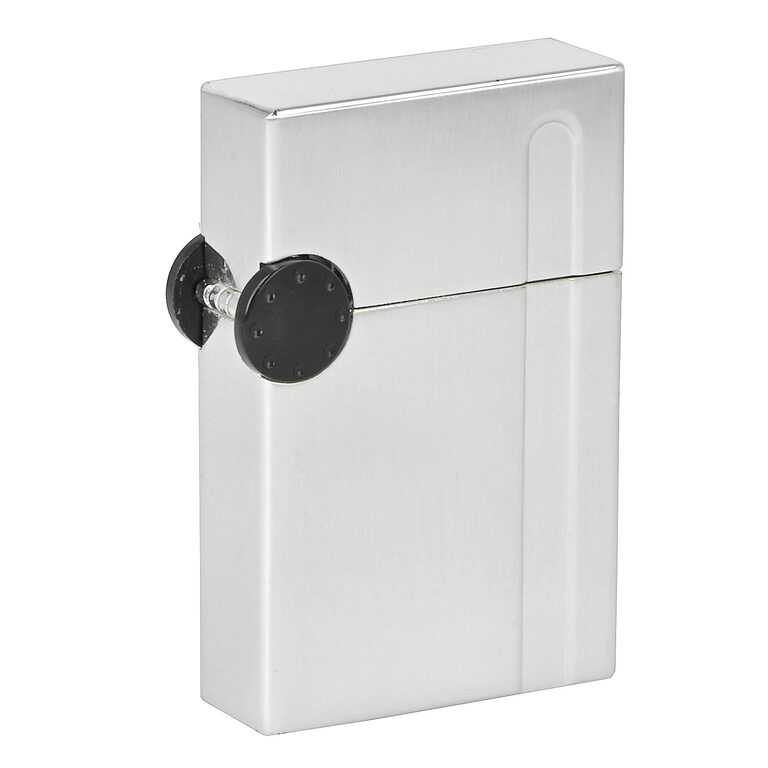 Doutníkový zapalovač Winjet Punch 2xjet, Brush chrome