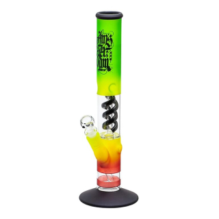 Skleněný bong s perkolací Amsterdam RYG Ice 40cm