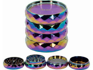 Drtič tabáku 4x kov ∅5cm, 11354