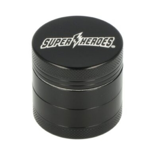 Drtič tabáku keramický Super Heroes Black, 4.díl.,40mm