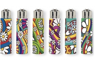 Zapalovač Clipper Pop Covers Hippie Rhythm, 1ks