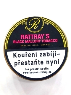 Dýmkový tabák Rattray´s Black Mallory 50g