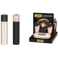 Zapalovač ClipperBlack Rose+Giftbox, 1ks